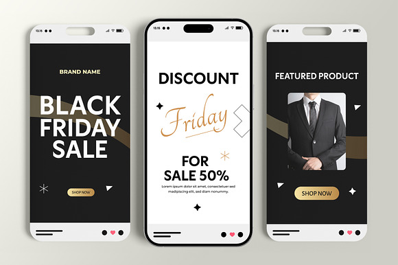 Black Friday Social Media Story Post preview 6