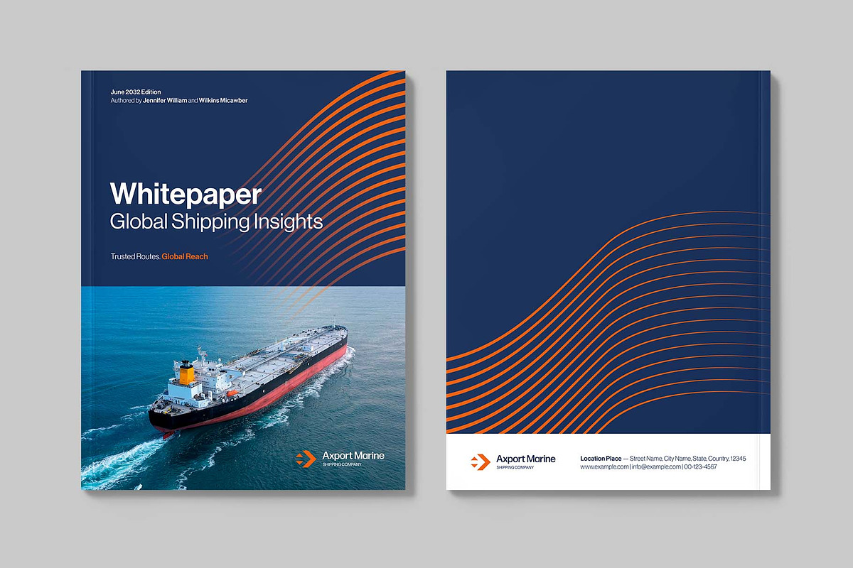 Whitepaper Template, a Brochure Template by BrandPacks (Photo 4 of 5)