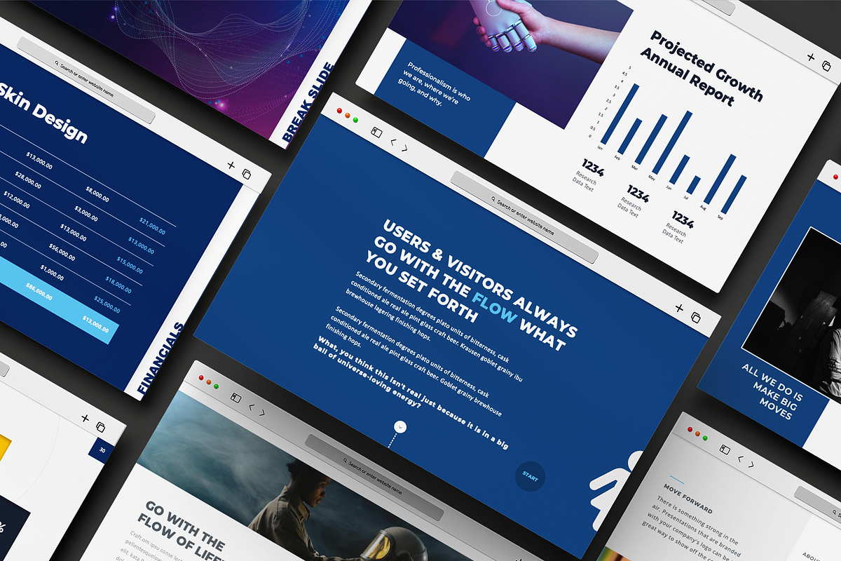 UX Pitch Report Slides - PowerPoint, a Presentation Template by Bryant Design (Photo 5 of 11)