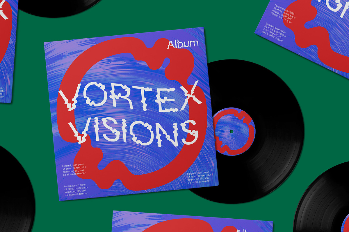 CS River – Trippy Font, a Sans Serif Font by Craft Supply Co. (Photo 5 of 8)