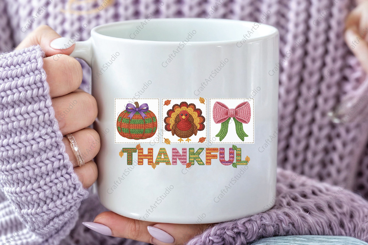 Thankful Yarn Crochet Thanksgiving, an Illustration by CraftArtStudio (Photo 2 of 4)