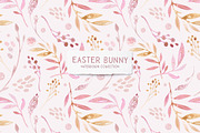 Easter bunny watercor collection, an Animal Illustration by Peace ART (Thumbnail 10 of 13)