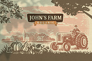 Vintage village vector. Vol2., an Animal Illustration by bioraven (Thumbnail 12 of 18)