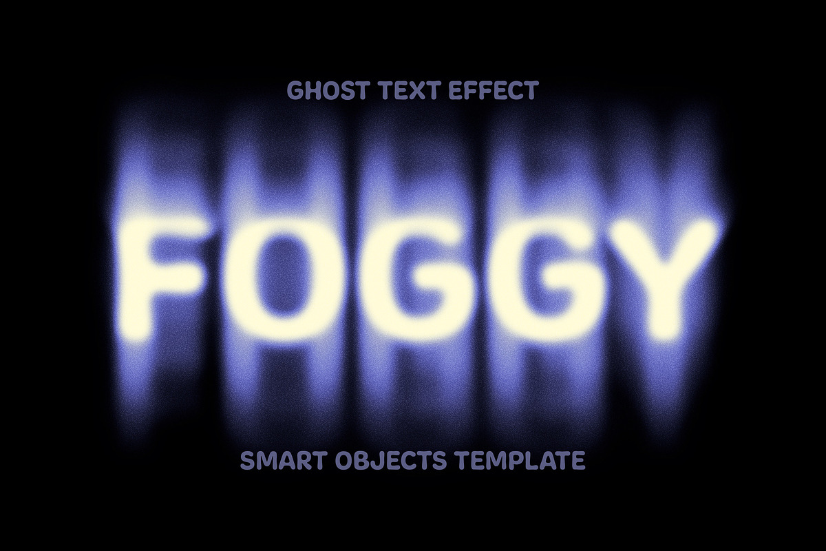 Ghost Text Effect, a Layer Style Add-On by Design Squad (Photo 1 of 4)