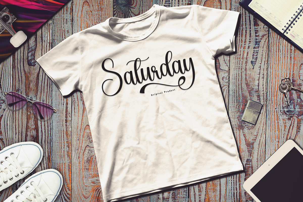 Donkey | Script Font, a Handwritten Font by Scratchones (Photo 5 of 9)