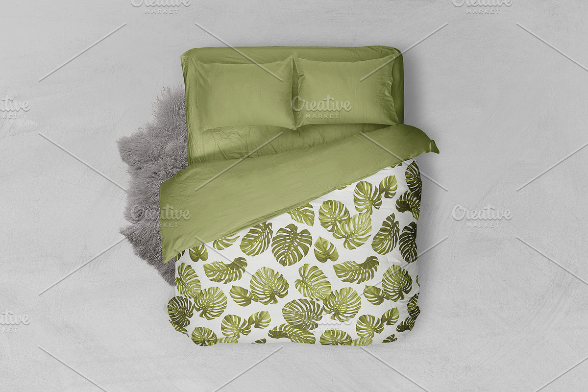 Tropical design. Monstera leaves., a Pattern Graphic by Anna Smirnova (Photo 5 of 11)