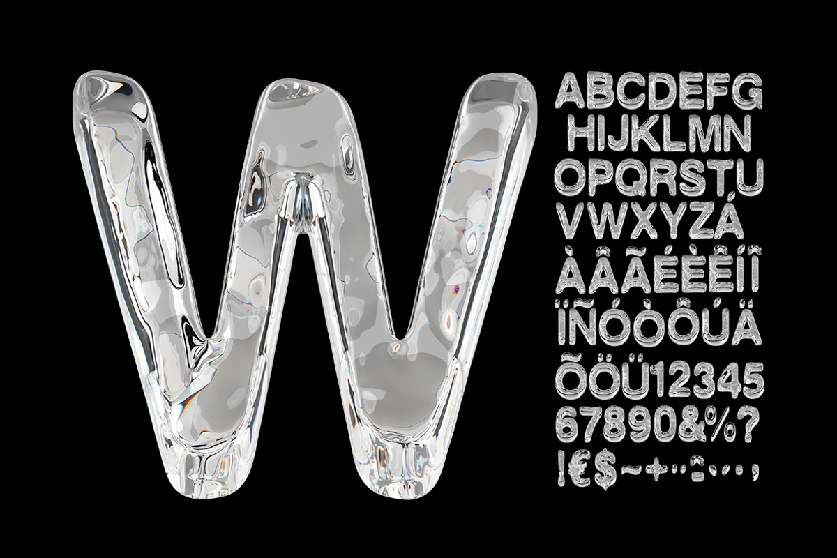 Smooth Ice Font, a Serif Font by Handmadefont (Photo 2 of 9)