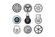 Mechanical wheels and industrial, an Object Graphic by pikepicture (Thumbnail 1 of 3)
