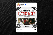 Black Friday Flyer Canva Template, a Social Media Template by Snapybiz (Thumbnail 7 of 8)