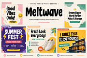 Meltwave, a Script Font by Wow Magic (Thumbnail 5 of 6)