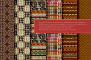 Africa Textile Fabric Tiles, a Texture Graphic by JoZOO (Thumbnail 2 of 3)