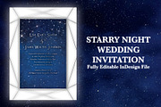 Starry Night Wedding Invite, an Invitation Template by BF Studios (Thumbnail 1 of 2)