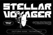 VB Oxyom - Futuristic Font, a Sans Serif Font by VALIANTBROTHA (Thumbnail 3 of 9)