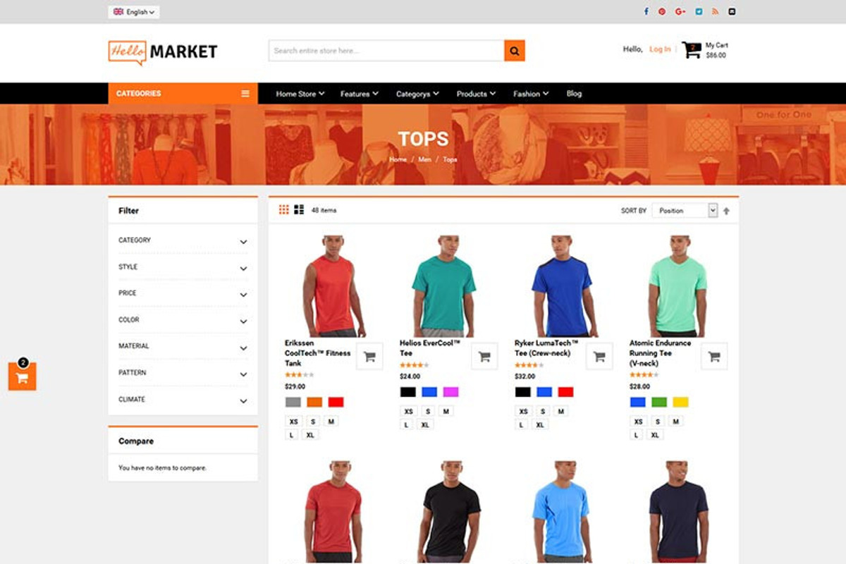 Marketplace Magento 1 & 2 Theme, a Websites & App Template by giao.trinh (Photo 4 of 6)