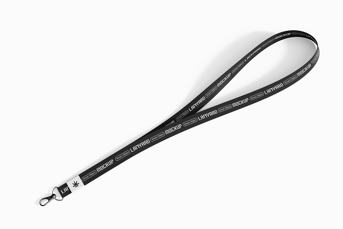 Neck Strap Lanyard Mockup, a Product Mockup by graphypix (Photo 4 of 4)