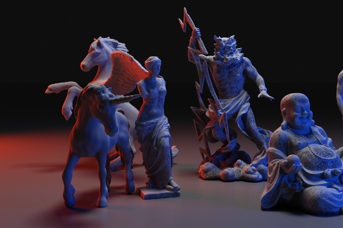 Famous Sculptures collection, an Animal 3D Model by Giimann (Photo 7 of 7)