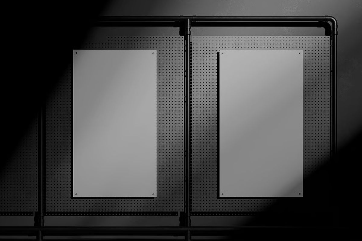 Poster Mockup - Minimal Wall Frame, an Advertising Mockup by graphicsauce (Photo 2 of 4)