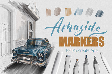 Amazing Markers for Procreate