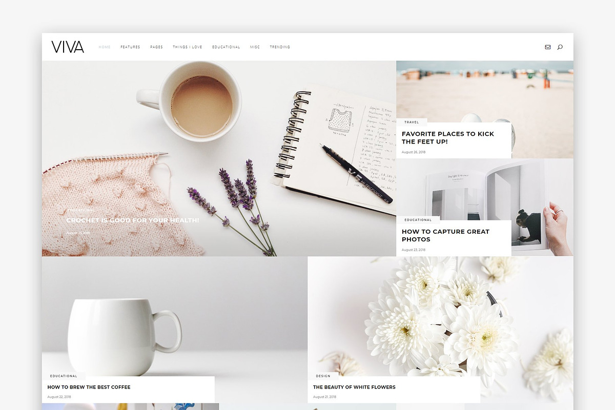Elixir - WordPress Blog Theme, a WordPress Template by PerfectlyThemed (Photo 9 of 10)