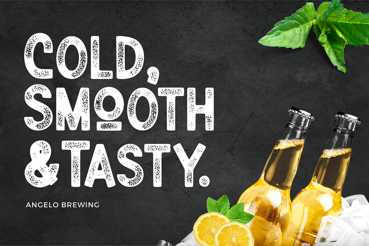 Clintone - Display Font, a Sans Serif Font by Ainun Jinan (Photo 5 of 8)