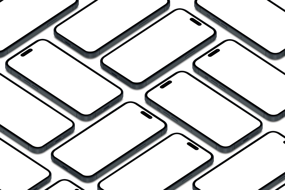 3D iPhone Presentation Mock-Up 21, an iPhone Mockup by Graphicsworld125 (Photo 2 of 7)