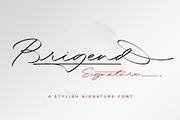 Brigend | Stylish Signature, a Script Font by Lemonthe (Thumbnail 10 of 10)