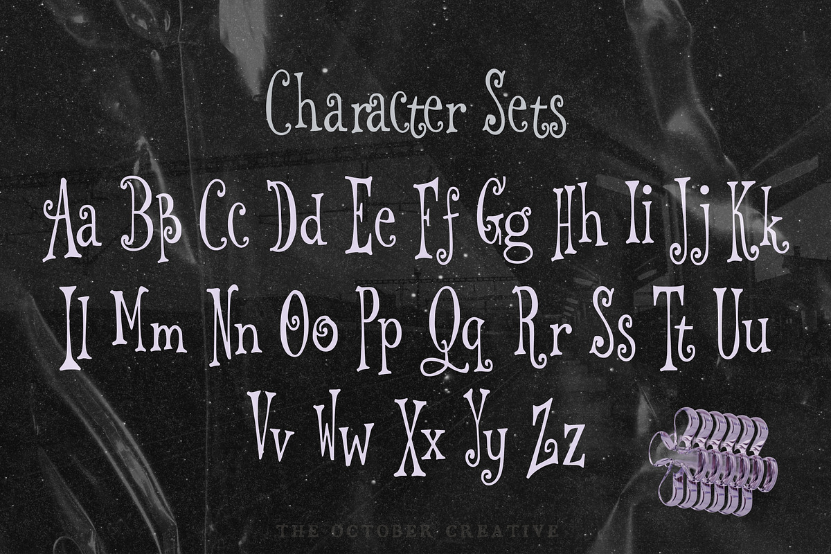 Vape-O-Wave Retro Display Font, a Serif Font by The October Creative (Photo 3 of 8)