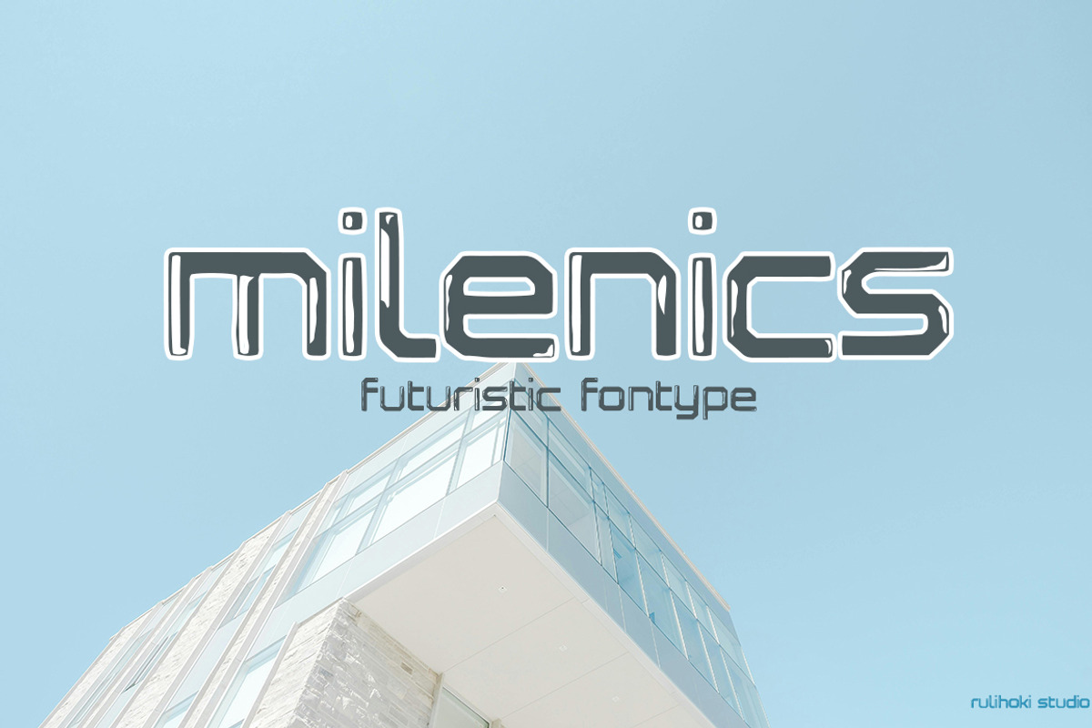 Milenics, a Serif Font by rulihoki studio (Photo 1 of 3)