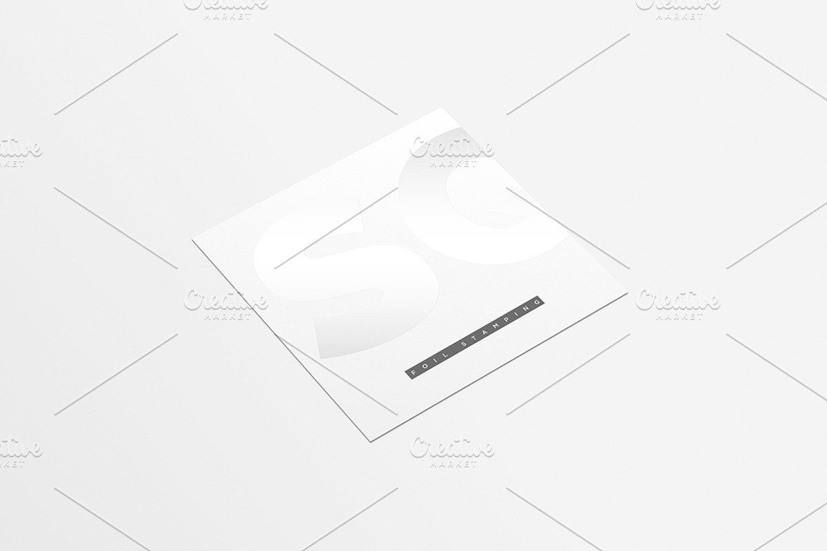 Flyer Square Mock-Up, a Print Template by AlkStudio (Photo 10 of 12)