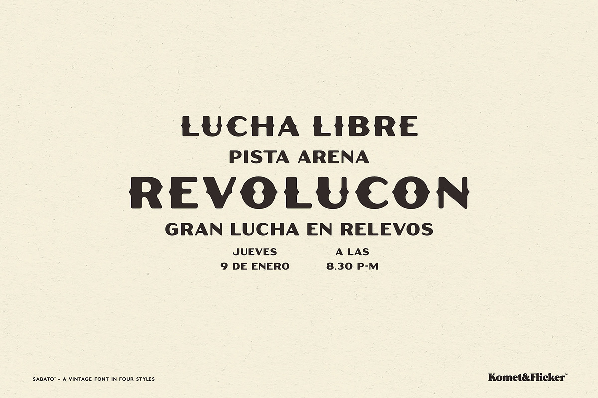 Sabato – Sans & Serif in Four Styles, a Serif Font by Komet & Flicker (Photo 3 of 13)