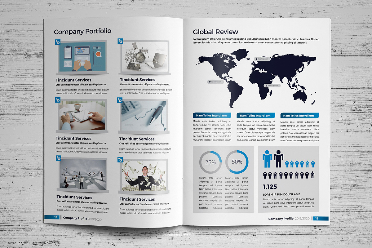 Company Profile Template V4, a Brochure Template by JanySultana (Photo 8 of 14)