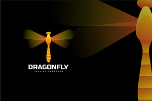 Dragonfly Gradient Logo