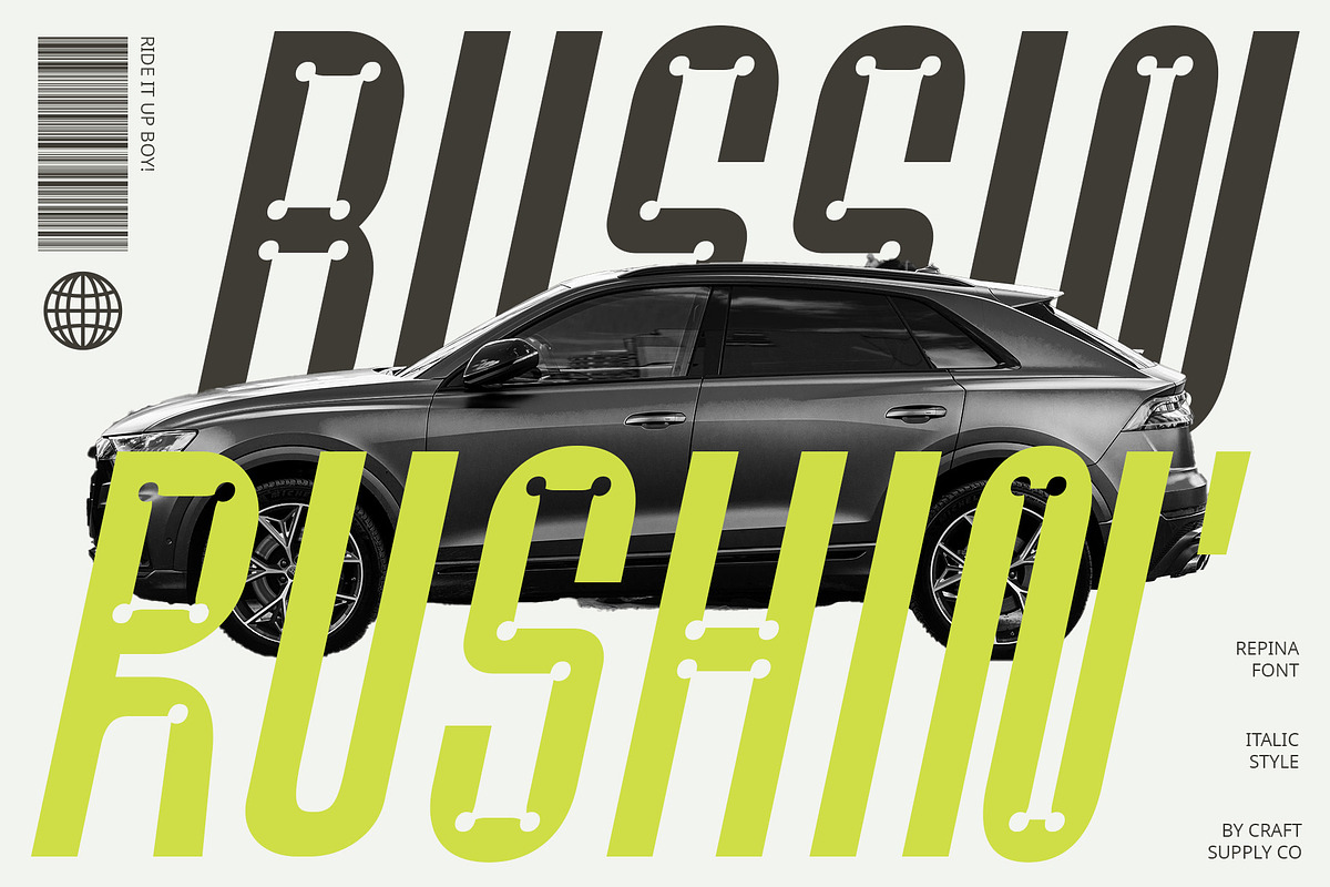 Repina – Inktrap Font, a Sans Serif Font by Craft Supply Co. (Photo 5 of 8)