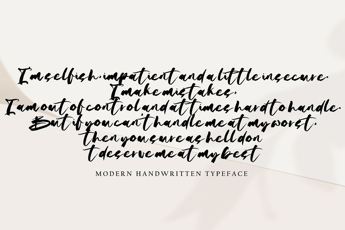 Fithriya Tsabita, a Handwritten Font by HaKi Studio (Photo 2 of 5)