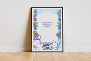 Sweet Blueberry Delight, an Animal Illustration by CreativeValuation (Thumbnail 9 of 12)