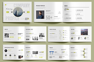 Business Company Profile Brochure, a Brochure Template by MightyDesign