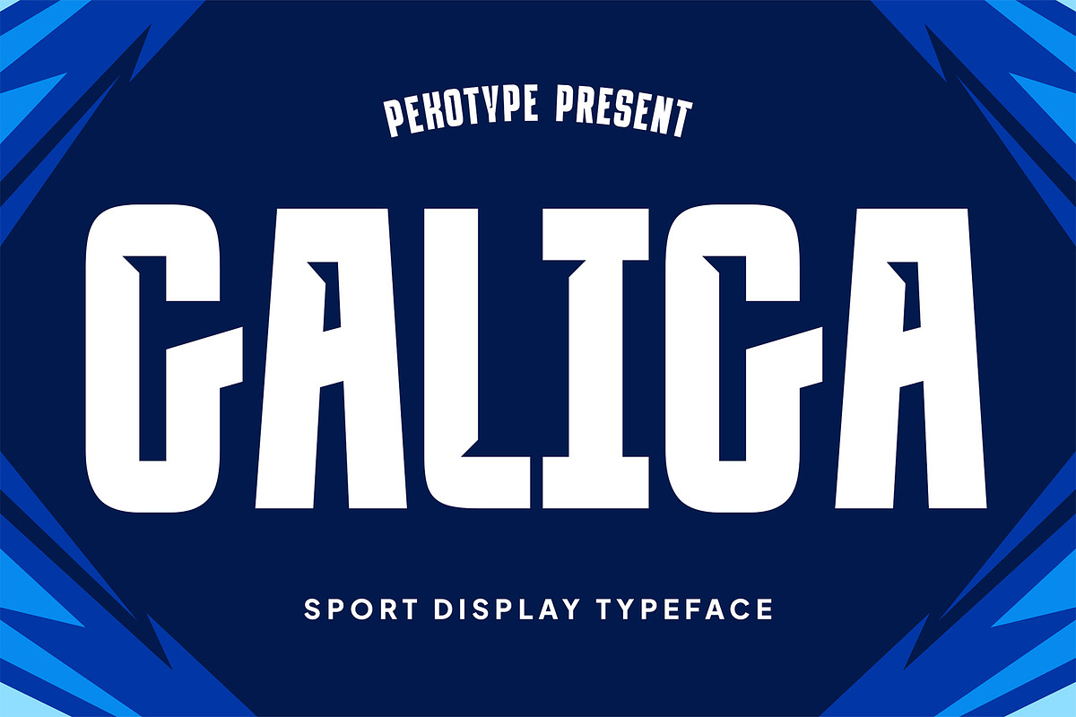 Galiga - Sans Serif Sport Typeface, a Sans Serif Font by Pekotype (Photo 1 of 11)