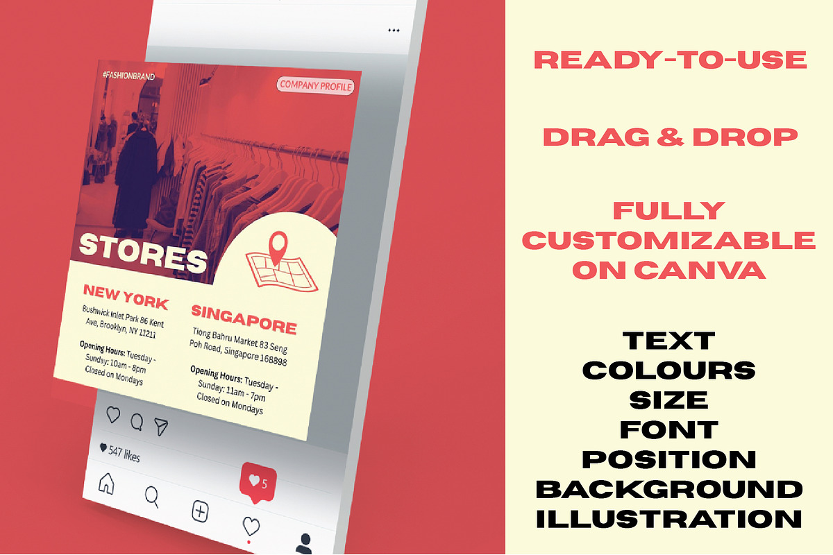Business Instagram Templates - Canva, a Social Media Template by AestheticArchitect (Photo 4 of 5)