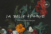 La Belle Epoque Handwritten Font, a Handwritten Font by Sam Parrett (Thumbnail 1 of 7)