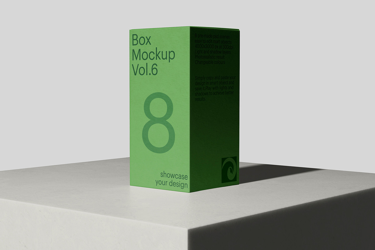 Box Branding Mockup, a Product Mockup by GraphicWave (Photo 3 of 8)