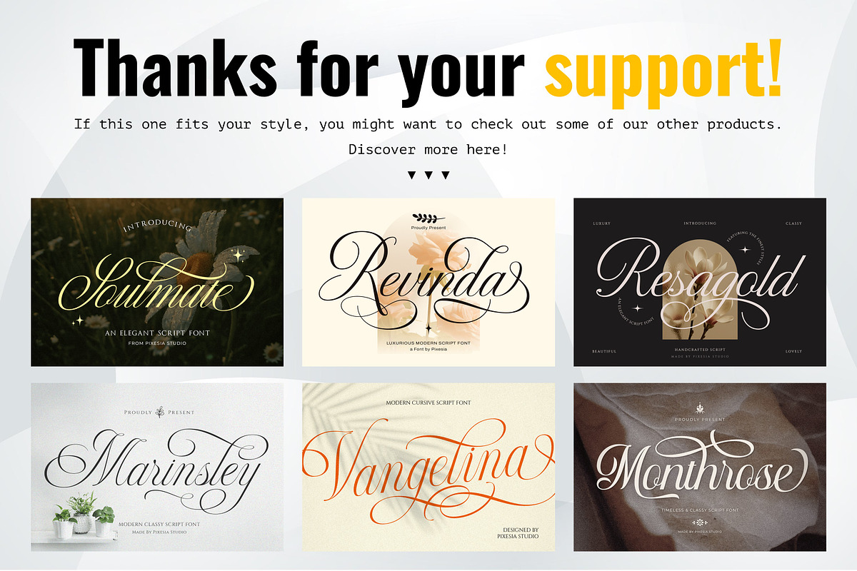 Le Maire - Modern Cursive Script, a Script Font by Pixesia Studio (Photo 11 of 11)