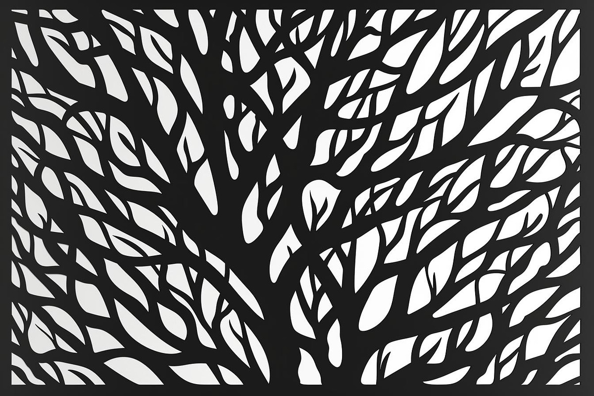 Tree Branch Laser Cut Panel Bundle, a Graphic by hafijul (Photo 7 of 9)