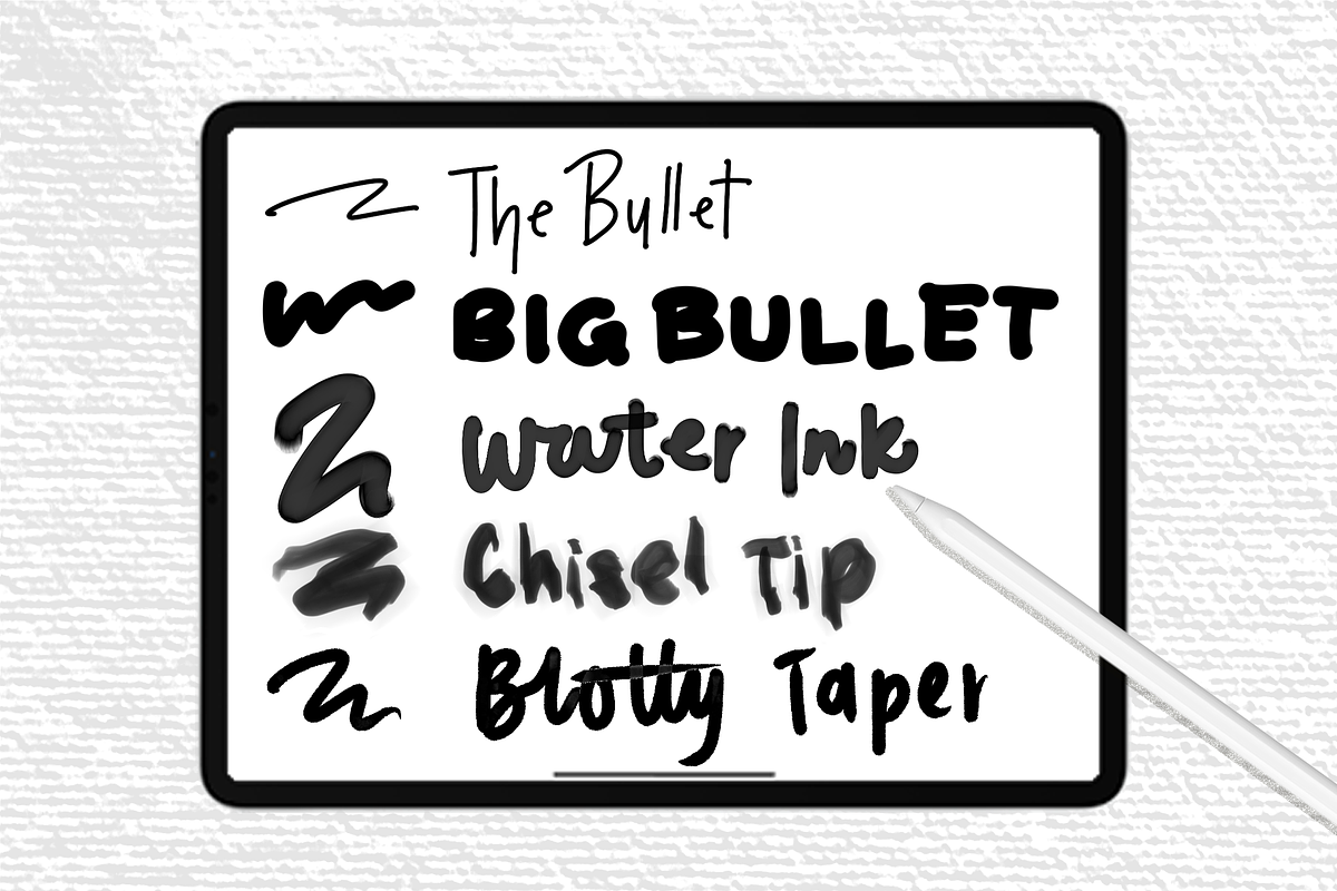 Ink 38 | Procreate Brush Kit, a Brush Add-On by Rachel McBride Creative (Photo 4 of 8)