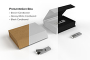 USB Flash Drive Presentation Box, a Product Mockup by IFBdesign (Thumbnail 2 of 7)
