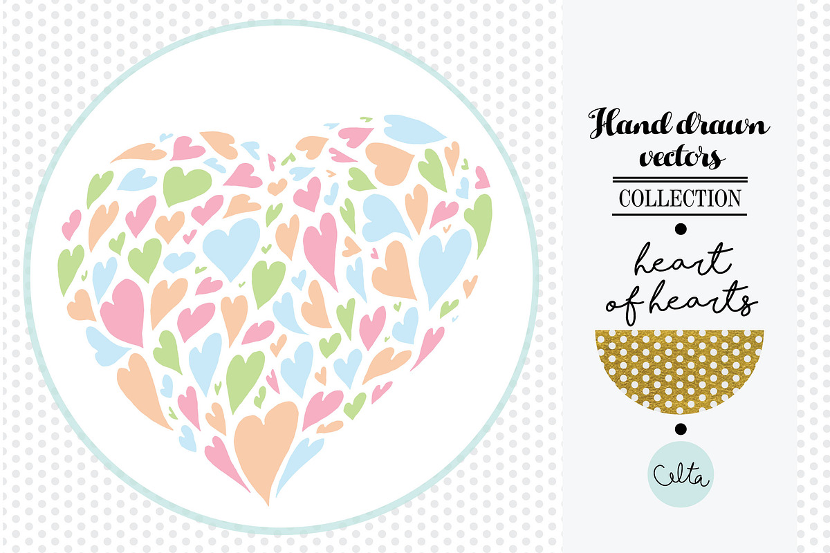 Heart of hearts vector [25% off], an Illustration by Klipa Illustrations (Photo 2 of 5)