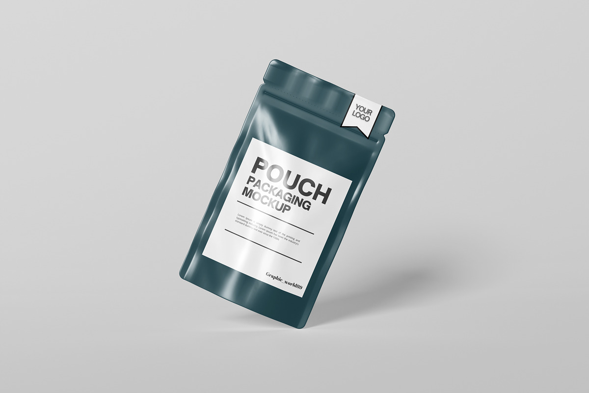 High Quality Pouch Packaging mockup, a Packaging Mockup by Graphic_world89 (Photo 9 of 12)