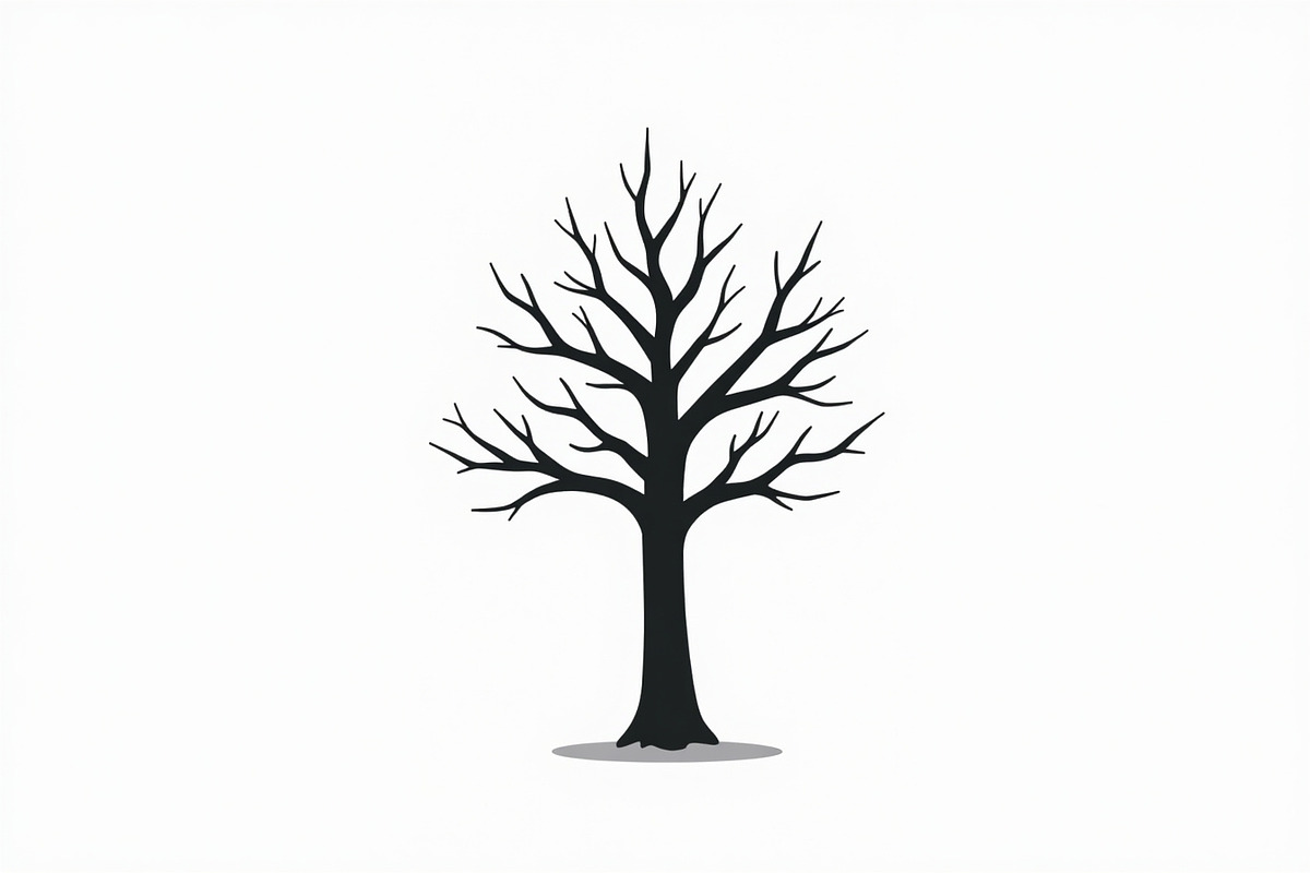 Tree Silhouette Vector Pack, an Illustration by musafir_fashion (Photo 6 of 21)