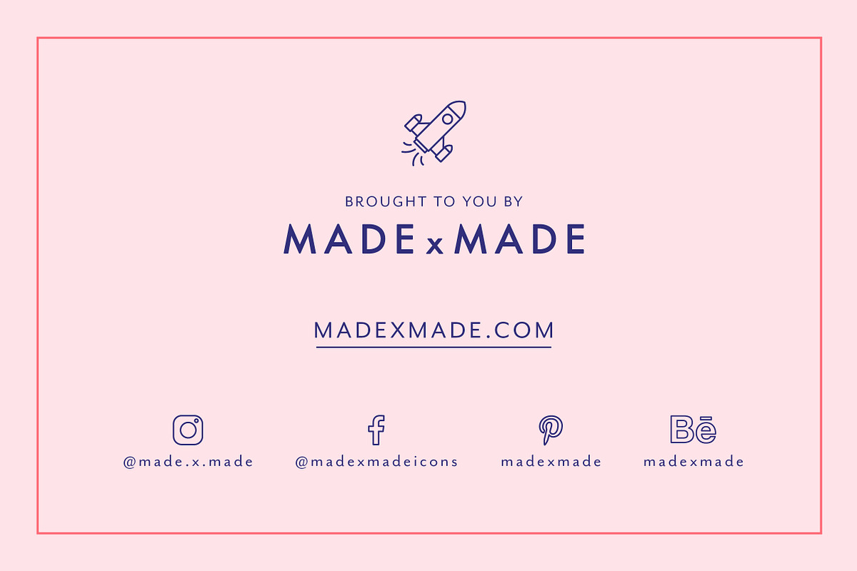 Cosmetic Packaging Line Icons, an Outline Icon by Made by Made (Photo 9 of 9)