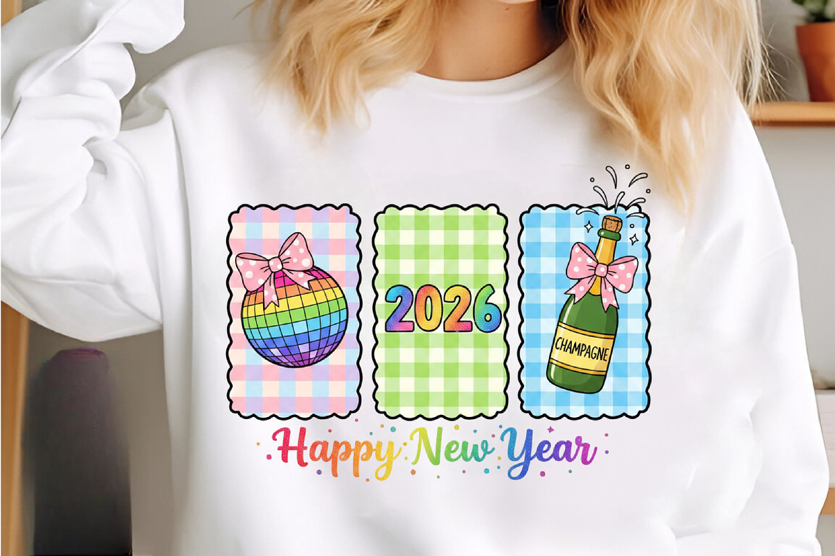 2026 Happy New Year PNG, an Illustration by SinaCreation (Photo 2 of 11)