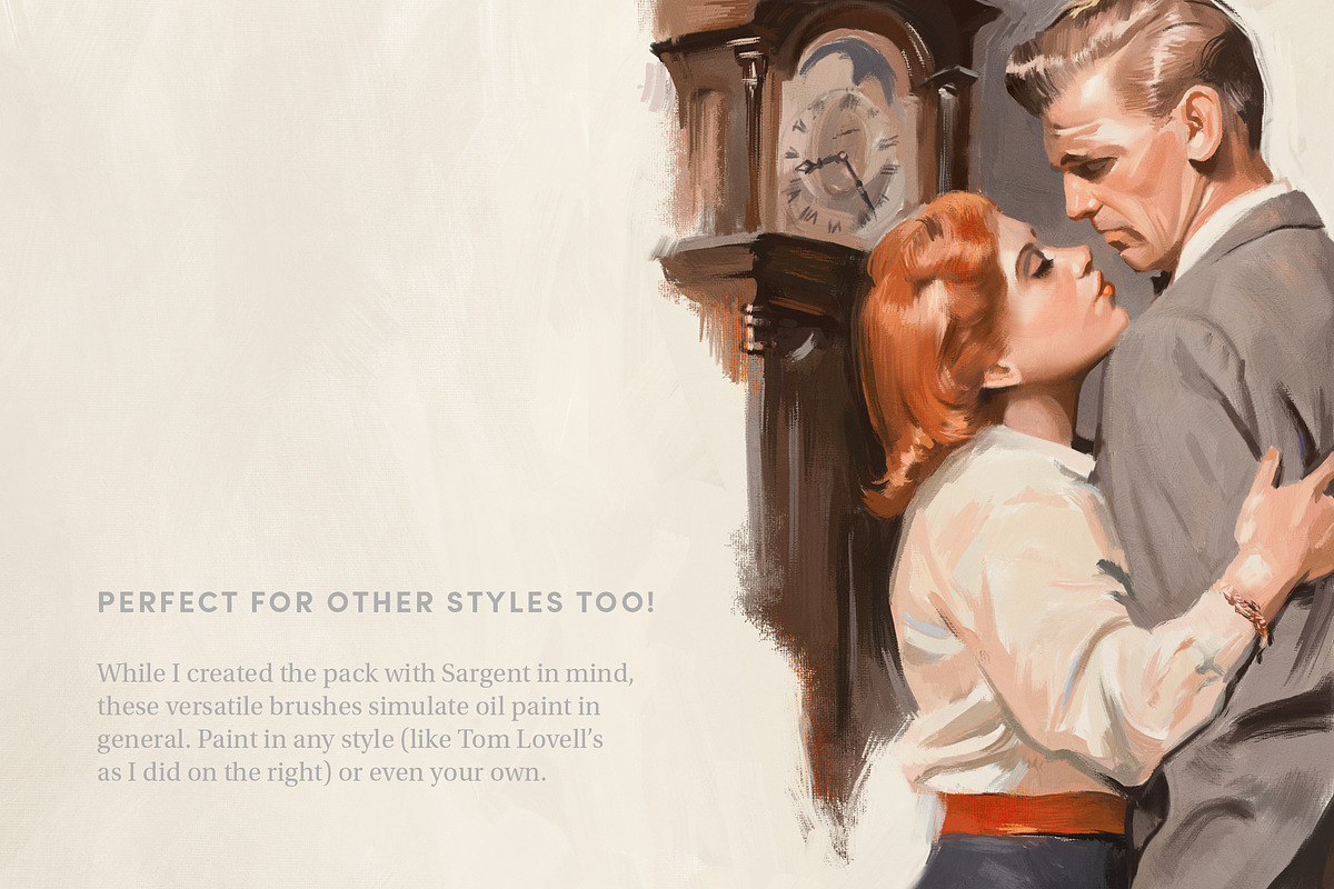 Sargent's Oils – Procreate Brushes, a Brush Add-On by Sadie Lew (Photo 8 of 8)